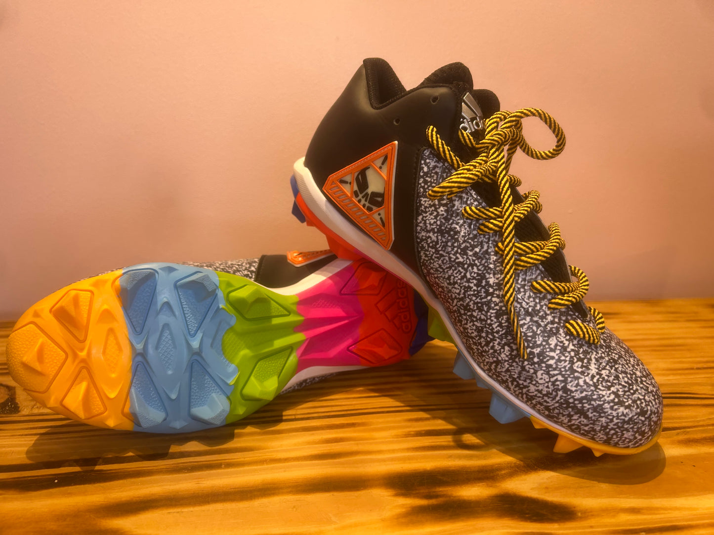 Addidas Football Cleats - multicolor - size 5 1/2 youth